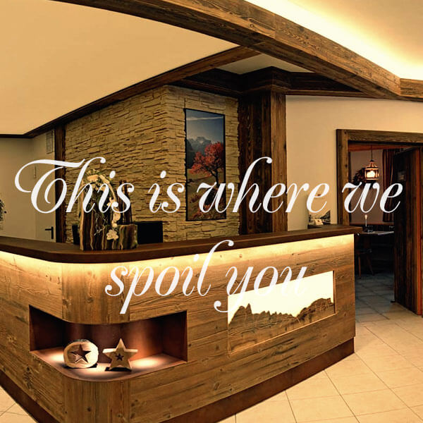 This is where we spoil you