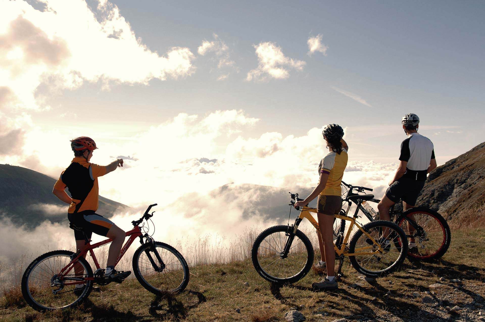 Cycling and mountain biking