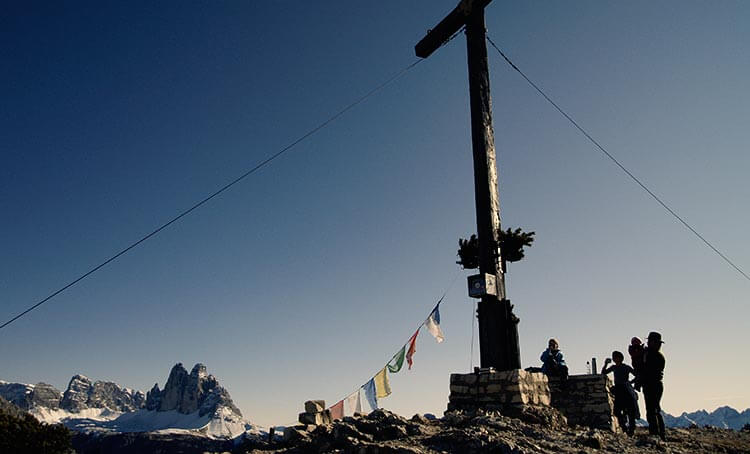 Escursione sulla vetta