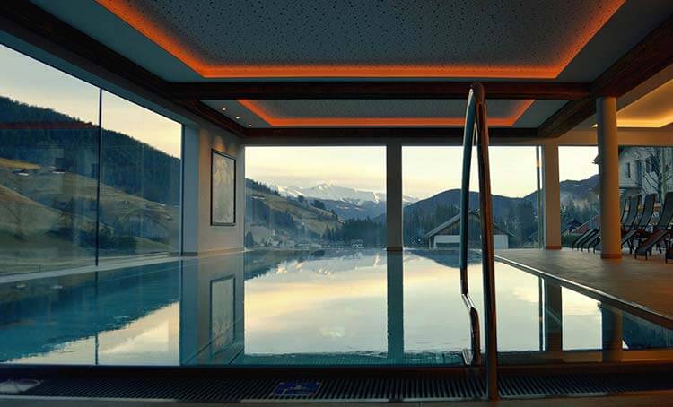 Swimming with a view