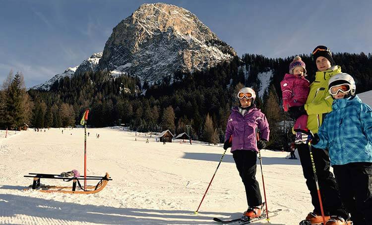 Ideales Skigebiet für Familien