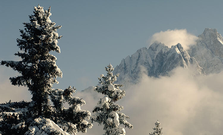 Escursione invernale Monte di Braies
