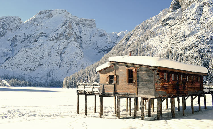Escursione invernale - Lago di Braies